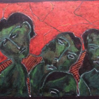 Painting titled "Conciliabule" by Pascal, Original Artwork