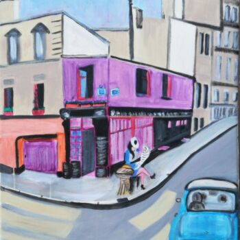 Painting titled "Le petit moulin." by Pascaly, Original Artwork, Acrylic