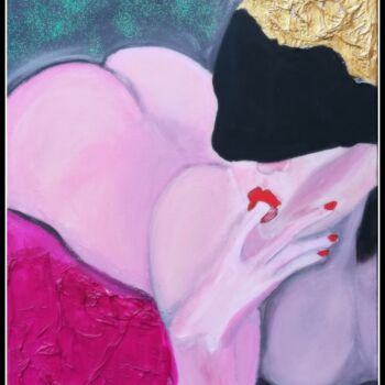 Schilderij getiteld "Mise en bouche" door Pascaly, Origineel Kunstwerk, Acryl