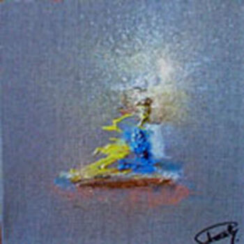 Painting titled "Le secret de l'eau…" by Pascaly, Original Artwork