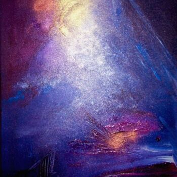 Painting titled "La Mère des Etoiles." by Pascaly, Original Artwork