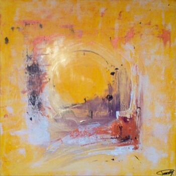 Painting titled "Plexus solaire." by Pascaly, Original Artwork