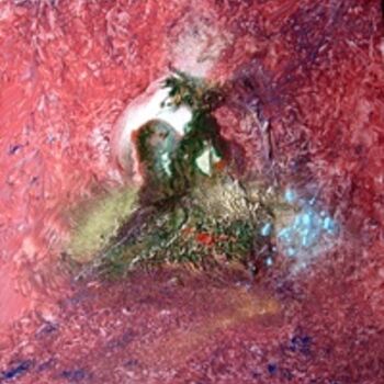 Painting titled "Le bain au clair de…" by Pascaly, Original Artwork