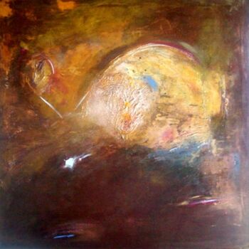 Painting titled "Un Monde Libre !..." by Pascaly, Original Artwork, Oil