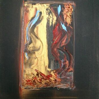 Pittura intitolato "Dans l'attente." da Pascaly, Opera d'arte originale