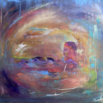 Peinture intitulée "La pleine Conscienc…" par Pascaly, Œuvre d'art originale, Acrylique