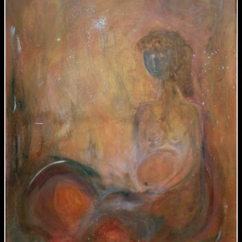 Painting titled "L'incarnation." by Pascaly, Original Artwork, Other