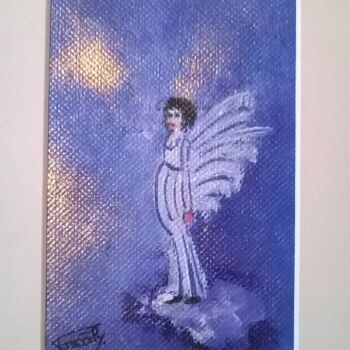 Painting titled "Série carte tableau…" by Pascaly, Original Artwork, Acrylic