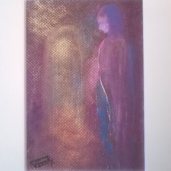 Painting titled "Série carte tableau…" by Pascaly, Original Artwork, Acrylic