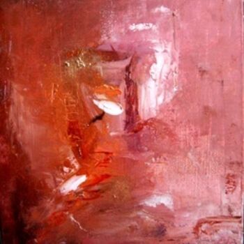 Painting titled "Chemin de la rosée." by Pascaly, Original Artwork