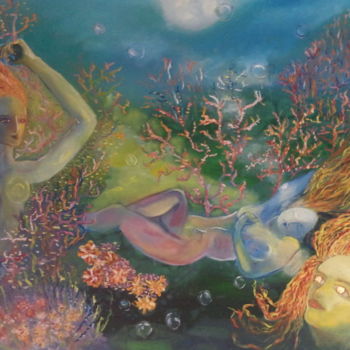 Painting titled "le-reve.jpg" by Pasqui Romild, Original Artwork