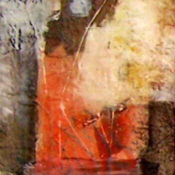 Painting titled "Bannière Dek" by Maryse Jacq, Original Artwork