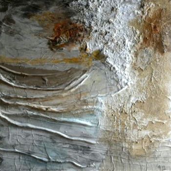 Peinture intitulée "Les Rives II" par Maryse Jacq, Œuvre d'art originale