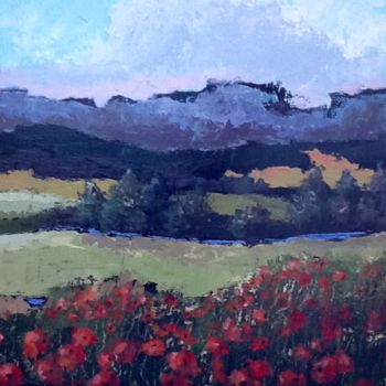 Painting titled "poppies-on-view.jpg" by Pam Carlson, Original Artwork