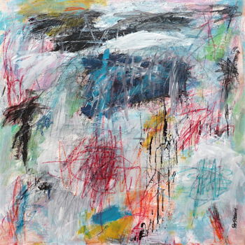 Painting titled "N° 1547" by Pat Pellerin, Original Artwork