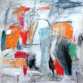 Painting titled "N° 2335" by Pat Pellerin, Original Artwork