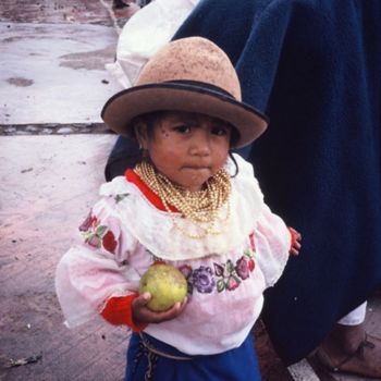 Photographie intitulée "Otavalo 3" par Patrick Daubard, Œuvre d'art originale