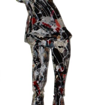 Escultura titulada "DANDY 80" por Patmoli, Obra de arte original, Resina