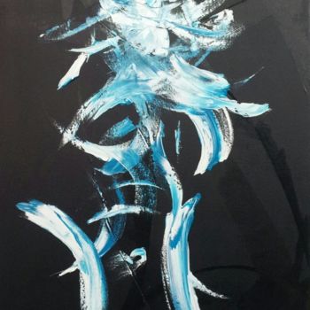 Schilderij getiteld "déhanchement fatal" door Patou.B, Origineel Kunstwerk, Olie