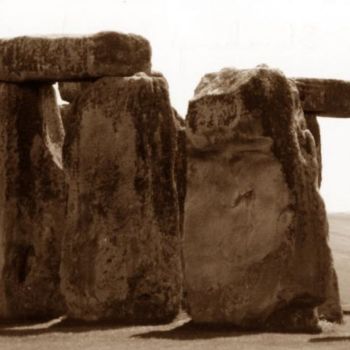 Fotografie getiteld "Stonehenge" door Pato Van Hecke, Origineel Kunstwerk