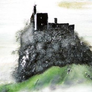 Pintura intitulada "The Castle 2" por Pato Van Hecke, Obras de arte originais, Outro