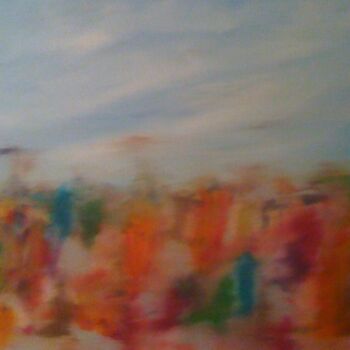 Painting titled "Deauville" by Patrice Brunet, Original Artwork