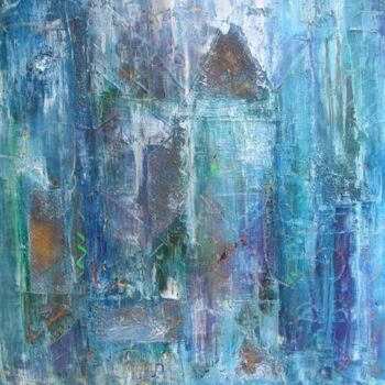 Painting titled "Glacial" by Patrice Brunet, Original Artwork