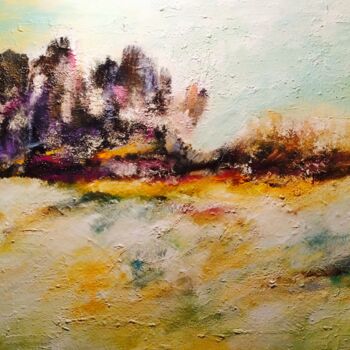 Painting titled "Brume Matinale" by Patrice Brunet, Original Artwork