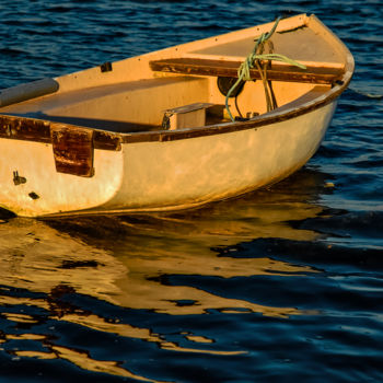 Photography titled "Le Golden Boat" by Patrice Corbin, Original Artwork