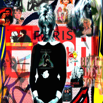 Grafika cyfrowa / sztuka generowana cyfrowo zatytułowany „Catherine” autorstwa Patrice Fligny, Oryginalna praca, Malarstwo c…