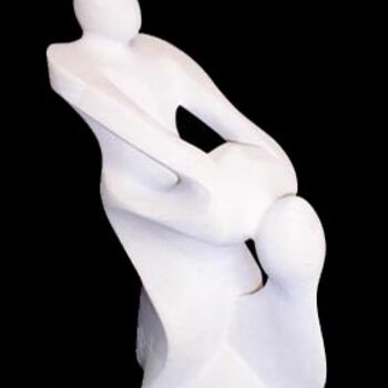 Skulptur mit dem Titel "Tango" von Patrice Lecomte, Original-Kunstwerk