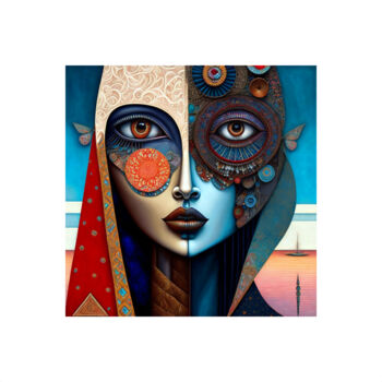 "SAGA AFRIKA 21" başlıklı Dijital Sanat Patrice Vial tarafından, Orijinal sanat, Dijital Resim