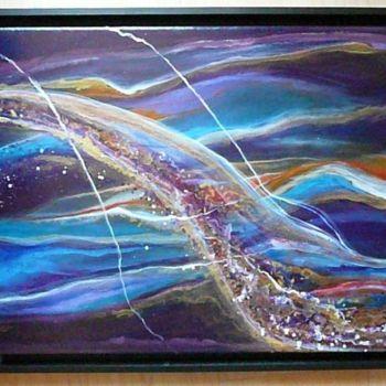 Painting titled "Spatial" by Patrice Behra, Original Artwork, Acrylic