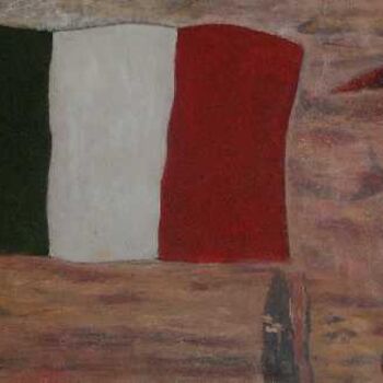 Painting titled "Viva Italia" by Patrice Longchamps, Original Artwork, Oil