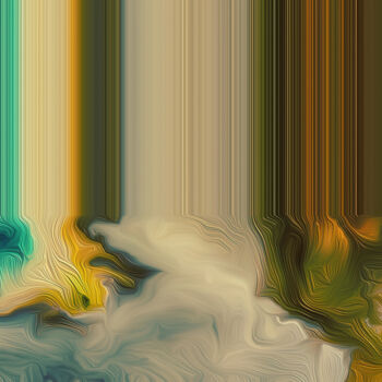 Arte digitale intitolato "Abstract Cloud" da Patricia Antonio, Opera d'arte originale, Pittura digitale