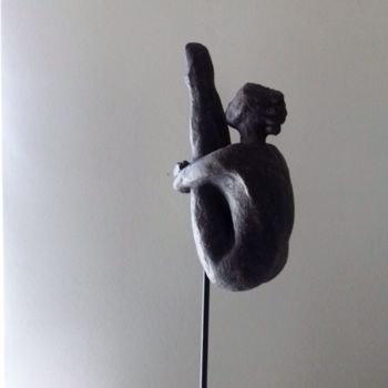 Sculpture titled "Aérienne" by Olympe/Patricia Dubois, Original Artwork, Ceramics
