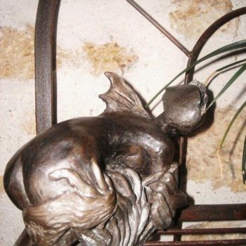 Sculpture intitulée "posidonia" par Olympe/Patricia Dubois, Œuvre d'art originale
