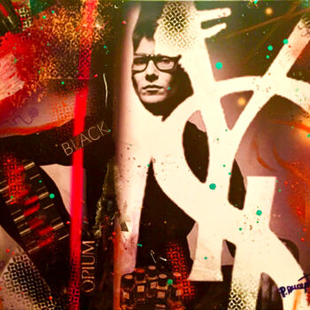 Collages titled "ARTY YSL.jpg" by Patricia Ducept (Art'Mony), Original Artwork