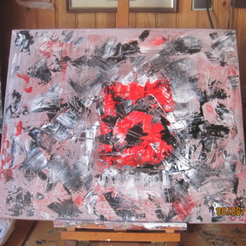 Peinture intitulée ""5"" par Patricia Gigandet-Bonczak, Œuvre d'art originale, Acrylique