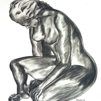 Pittura intitolato "sculpture-4-001.jpg" da Patricia M. Le Démon Du Crayon, Opera d'arte originale