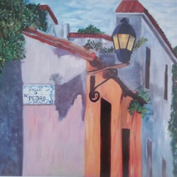 Painting titled "Desde la Colonia" by Patricia Maiolino, Original Artwork, Acrylic
