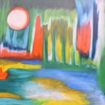 Drawing titled "Imagination" by Patricia Neveux, Original Artwork, Pastel