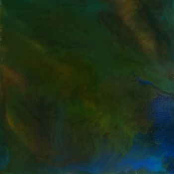 Pintura titulada "Entre mer et terre" por Patricia O'Brien, Obra de arte original, Acrílico
