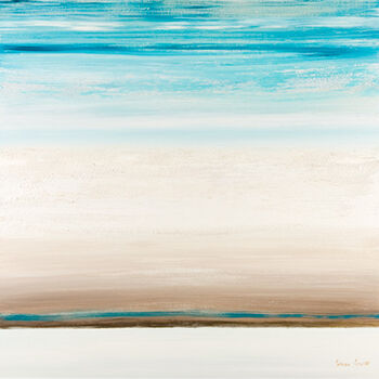Malerei mit dem Titel "seascape" von Patricia Queritet, Original-Kunstwerk