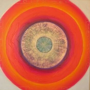 Painting titled "Vision" by Patricia Queritet, Original Artwork