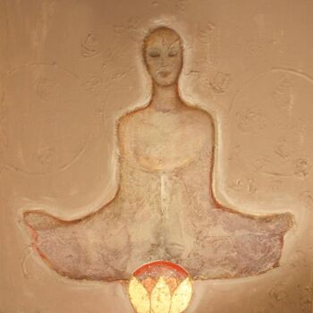 Malarstwo zatytułowany „Meditation” autorstwa Patricia Queritet, Oryginalna praca