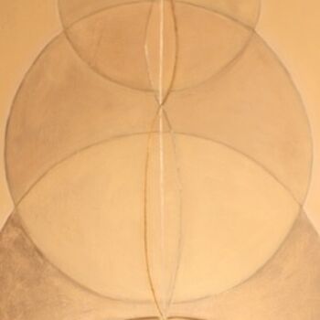 Painting titled "Kundalini" by Patricia Queritet, Original Artwork