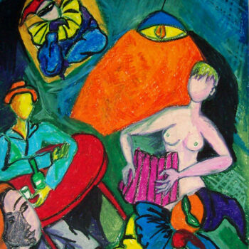 Peinture intitulée "Bares 102" par Patricia Silva Ibáñez, Œuvre d'art originale, Acrylique