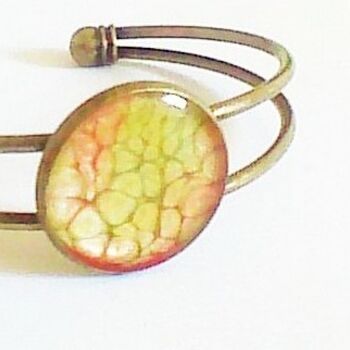 设计 标题为“bracelet jonc doubl…” 由Patricia Vigeoz, 原创艺术品, 手链