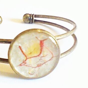 Design titled "bracelet jonc doubl…" by Patricia Vigeoz, Original Artwork, Bracelets